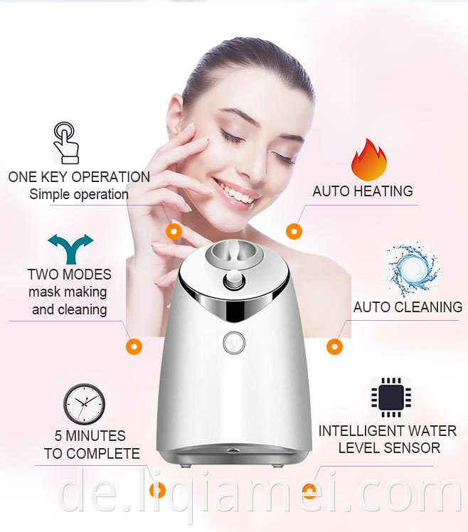 Auto-cleaning Function Fruit Mask Maker Machine